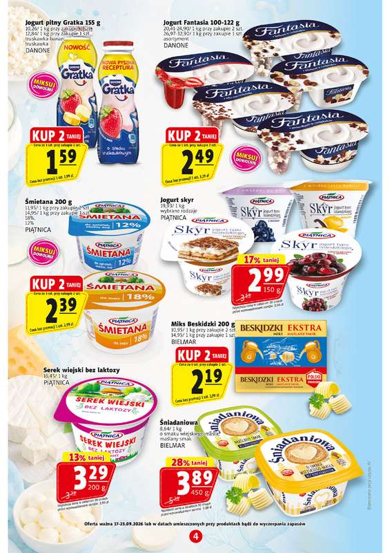 Prim Market - gazetka promocyjna Gazetka od czwartku 17.09 do środy 23.09 - strona 4