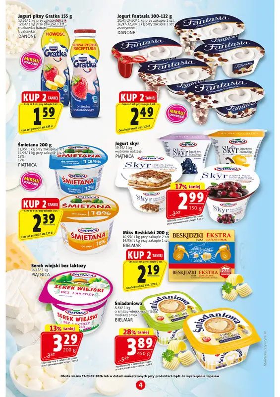 Prim Market - gazetka promocyjna Gazetka od czwartku 17.09 do środy 23.09 - strona 4