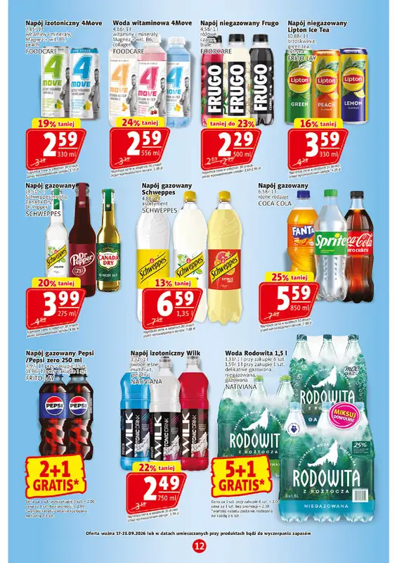 Prim Market - gazetka promocyjna Gazetka od czwartku 17.09 do środy 23.09 - strona 12