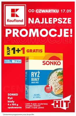 Kaufland - gazetka promocyjna Najlepsze promocje! od czwartku 17.09 do środy 23.09