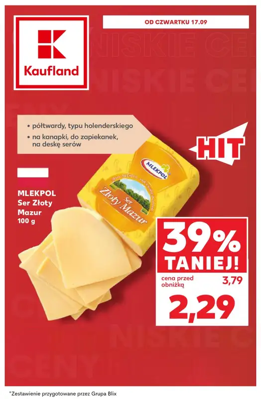 Kaufland - gazetka promocyjna Najlepsze promocje! od czwartku 17.09 do środy 23.09 - strona 6