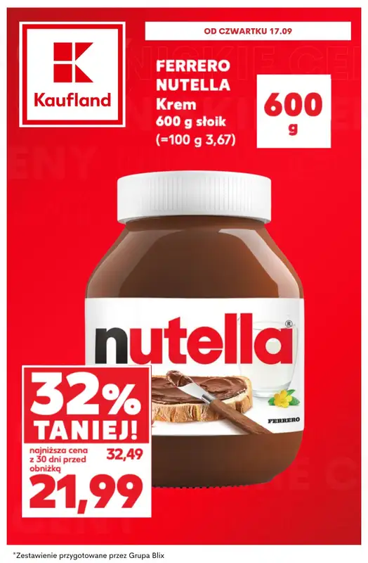 Kaufland - gazetka promocyjna Najlepsze promocje! od czwartku 17.09 do środy 23.09 - strona 7