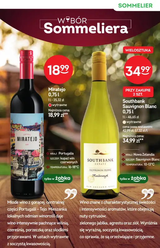 Żabka - gazetka promocyjna Katalog win od środy 16.09 do wtorku 29.09 - strona 13
