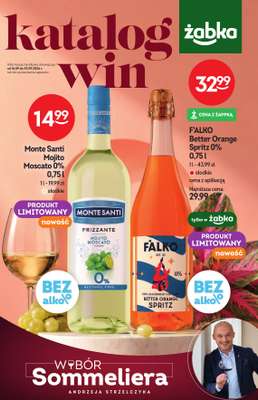 Żabka - gazetka promocyjna Katalog win od środy 16.09 do wtorku 29.09