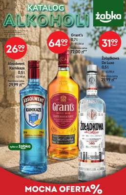 Żabka - gazetka promocyjna Katalog alkoholowy od środy 16.09 do wtorku 29.09