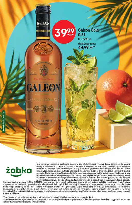 Żabka - gazetka promocyjna Katalog alkoholowy od środy 16.09 do wtorku 29.09 - strona 20