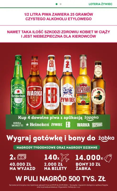 Żabka - gazetka promocyjna Gazetka od środy 09.09 do wtorku 22.09 - strona 12
