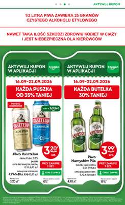 Żabka - gazetka promocyjna Gazetka od środy 09.09 do wtorku 22.09 - strona 30