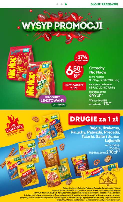 Żabka - gazetka promocyjna Gazetka od środy 09.09 do wtorku 22.09 - strona 22