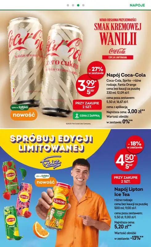 Żabka - gazetka promocyjna Gazetka od środy 09.09 do wtorku 22.09 - strona 18