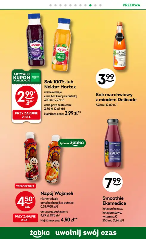 Żabka - gazetka promocyjna Gazetka od środy 09.09 do wtorku 22.09 - strona 70