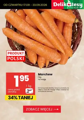 Delikatesy Centrum - gazetka promocyjna Owoce i warzywa do -50% od czwartku 17.09 do środy 23.09 - strona 4