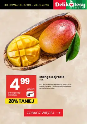 Delikatesy Centrum - gazetka promocyjna Owoce i warzywa do -50% od czwartku 17.09 do środy 23.09 - strona 9