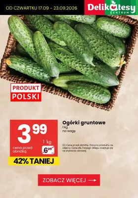 Delikatesy Centrum - gazetka promocyjna Owoce i warzywa do -50% od czwartku 17.09 do środy 23.09 - strona 3