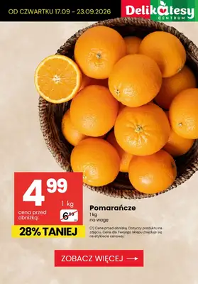 Delikatesy Centrum - gazetka promocyjna Owoce i warzywa do -50% od czwartku 17.09 do środy 23.09 - strona 7