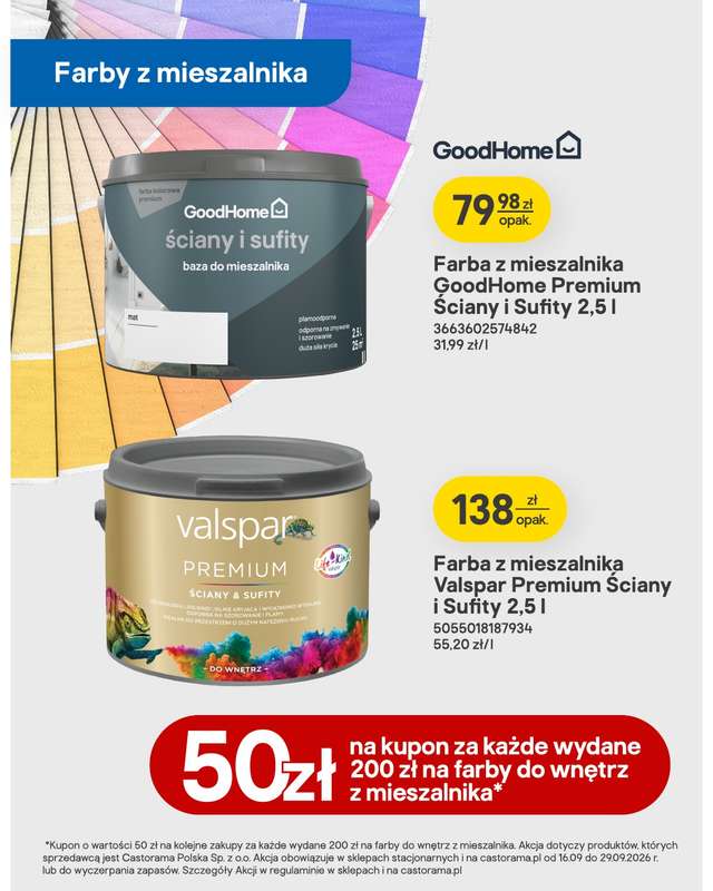 Castorama - gazetka promocyjna Budowa i remont od środy 16.09 do wtorku 29.09 - strona 6