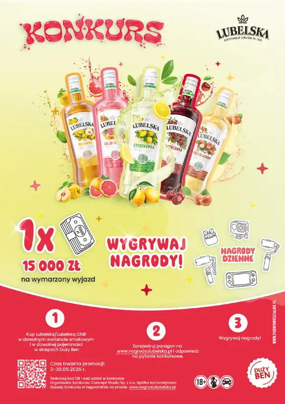 Duży Ben - gazetka promocyjna Gazetka alkoholowa od czwartku 17.09 do środy 30.09 - strona 31