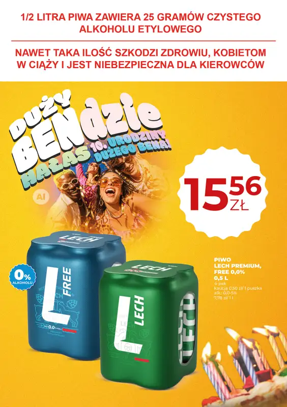Duży Ben - gazetka promocyjna Gazetka piwna od czwartku 17.09 do środy 30.09 - strona 6