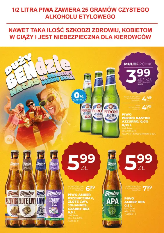 Duży Ben - gazetka promocyjna Gazetka piwna od czwartku 17.09 do środy 30.09 - strona 4