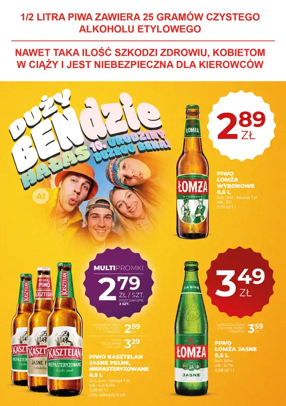 Duży Ben - gazetka promocyjna Gazetka piwna od czwartku 17.09 do środy 30.09 - strona 2