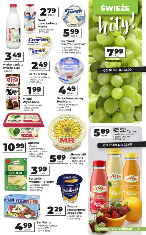 Odido - gazetka promocyjna Gazetka od środy 16.09 do wtorku 29.09 - strona 3