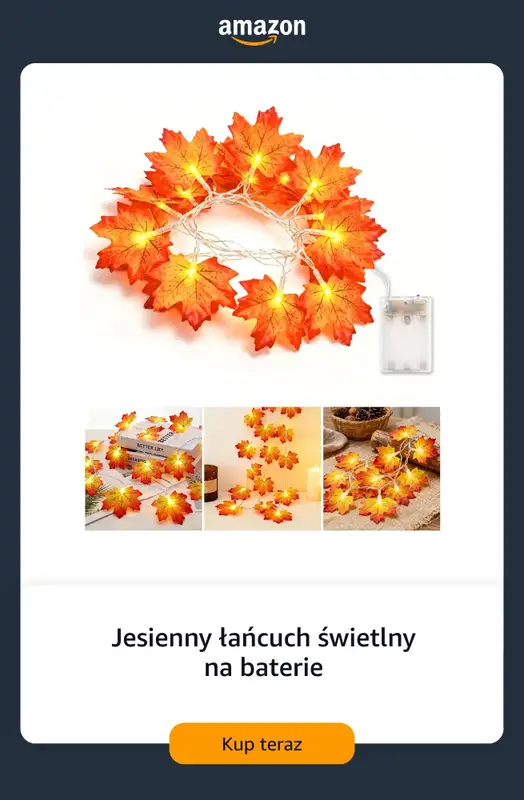 Amazon - gazetka promocyjna Jesienne niezbędniki od środy 16.09  - strona 9