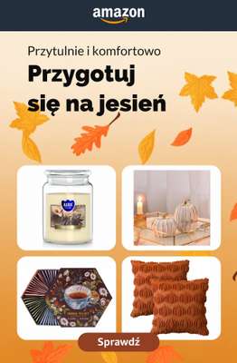 Amazon - gazetka promocyjna Jesienne niezbędniki od środy 16.09 