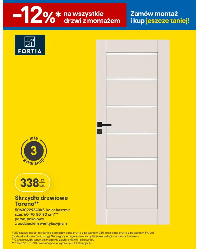Castorama - gazetka promocyjna Podłogi i drzwi od środy 16.09 do wtorku 29.09 - strona 14