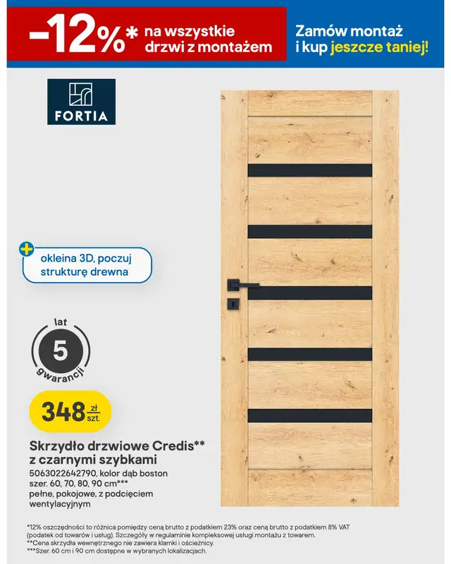 Castorama - gazetka promocyjna Podłogi i drzwi od środy 16.09 do wtorku 29.09 - strona 15