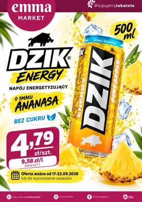 emma MARKET - gazetka promocyjna Plakaty promocyjne od czwartku 17.09 do środy 23.09