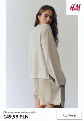 H&M - gazetka promocyjna SWETRY damskie od czwartku 17.09 do czwartku 24.09 - strona 6