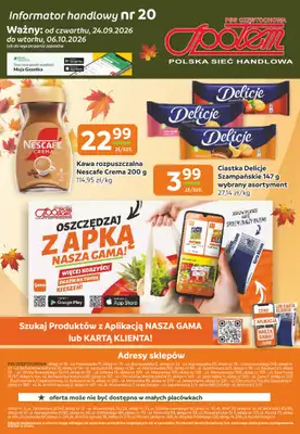 Społem Częstochowa - gazetka promocyjna Gazetka od czwartku 24.09 do wtorku 06.10 - strona 12