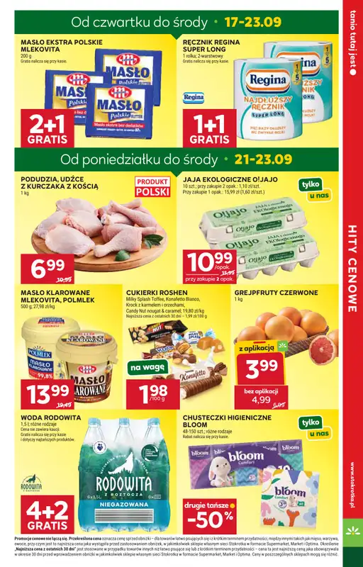 Stokrotka - gazetka promocyjna Gazetka Supermarket od czwartku 17.09 do środy 23.09 - strona 7