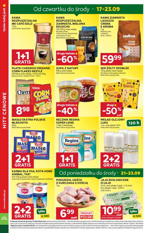 Stokrotka - gazetka promocyjna Gazetka Market od czwartku 17.09 do środy 23.09 - strona 8
