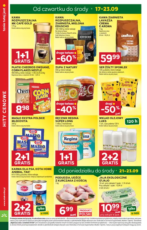 Stokrotka - gazetka promocyjna Gazetka Market od czwartku 17.09 do środy 23.09 - strona 8