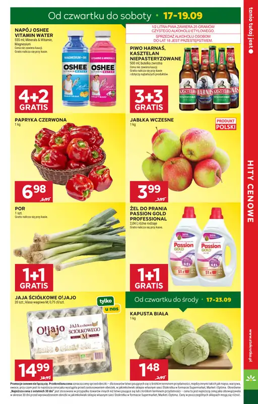 Stokrotka - gazetka promocyjna Gazetka Market od czwartku 17.09 do środy 23.09 - strona 7
