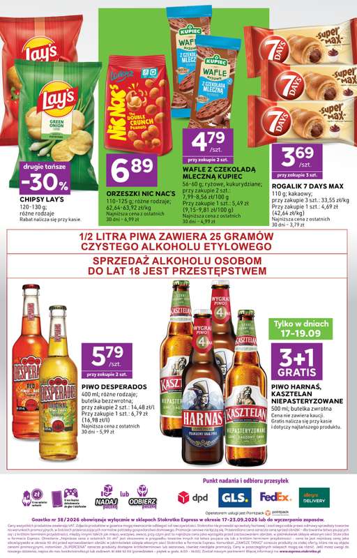 Stokrotka - gazetka promocyjna Gazetka Express od czwartku 17.09 do środy 23.09 - strona 6