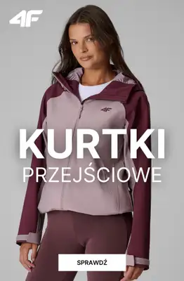 4F - gazetka promocyjna Kurtki przejściowe dla niej od środy 16.09 