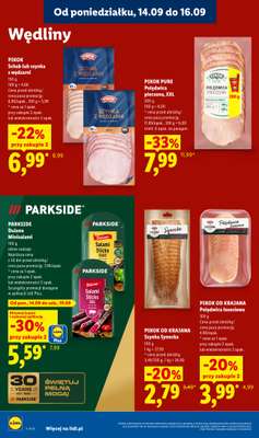 Lidl - gazetka promocyjna Oferta od poniedziałku od poniedziałku 14.09 do środy 16.09 - strona 50