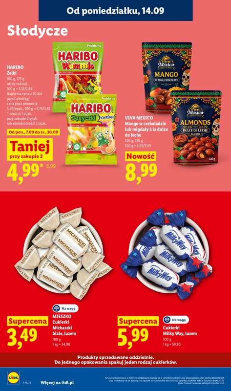 Lidl - gazetka promocyjna Oferta od poniedziałku od poniedziałku 14.09 do środy 16.09 - strona 64