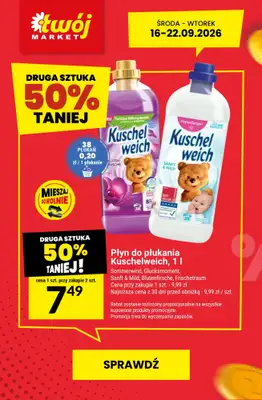 Twój Market - gazetka promocyjna Najlepsze promocje! od czwartku 17.09 do wtorku 22.09 - strona 3