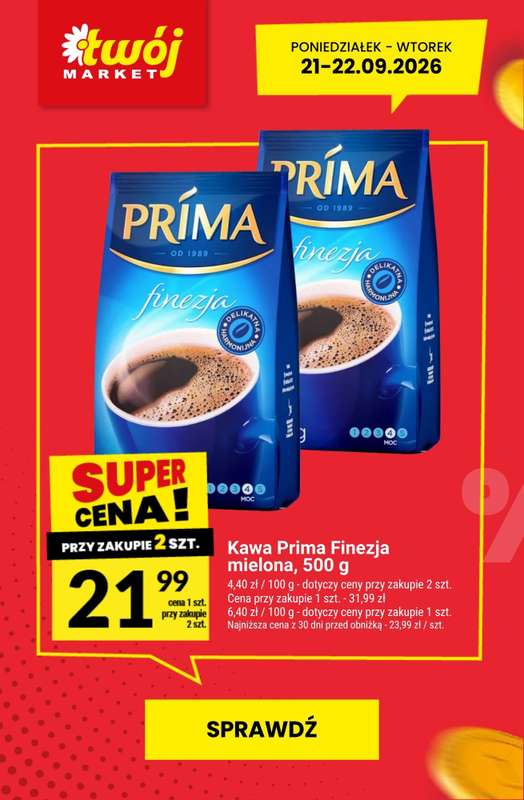 Twój Market - gazetka promocyjna Najlepsze promocje! od czwartku 17.09 do wtorku 22.09 - strona 10