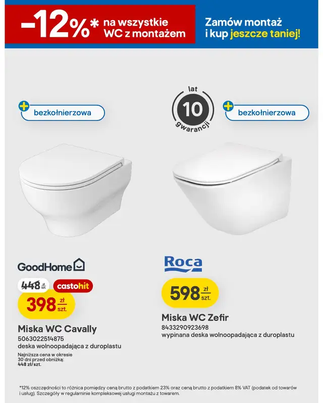 Castorama - gazetka promocyjna Łazienka i kuchnia od środy 16.09 do wtorku 29.09 - strona 18