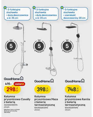 Castorama - gazetka promocyjna Łazienka i kuchnia od środy 16.09 do wtorku 29.09 - strona 7