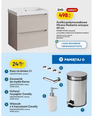 Castorama - gazetka promocyjna Łazienka i kuchnia od środy 16.09 do wtorku 29.09 - strona 13