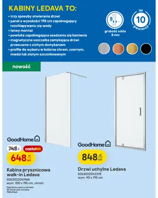 Castorama - gazetka promocyjna Łazienka i kuchnia od środy 16.09 do wtorku 29.09 - strona 5