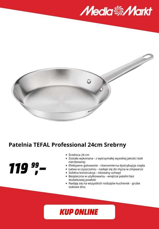 Media Markt - gazetka promocyjna -50% na drugi, tańszy wybrany produkt marki Tefal od środy 16.09 do środy 30.09 - strona 3