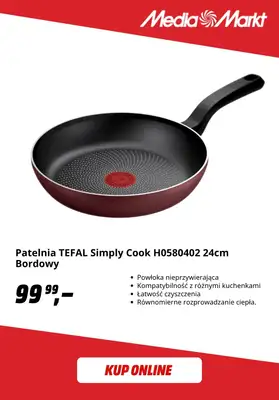 Media Markt - gazetka promocyjna -50% na drugi, tańszy wybrany produkt marki Tefal od środy 16.09 do środy 30.09 - strona 2