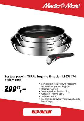 Media Markt - gazetka promocyjna -50% na drugi, tańszy wybrany produkt marki Tefal od środy 16.09 do środy 30.09 - strona 4