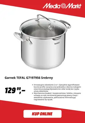 Media Markt - gazetka promocyjna -50% na drugi, tańszy wybrany produkt marki Tefal od środy 16.09 do środy 30.09 - strona 7